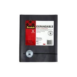 Scotch 6pk Flex Poly Bags Expandable Soft Mailer Gray: Self-Adhesive Shipping & Mailing Envelopes, 13"x10"