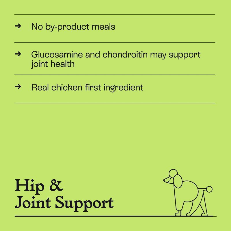 slide 4 of 7, Hip & Joint Support with Chicken and Sweet Potato Jerky Dog Treat - 5oz - Kindfull™, 5 oz