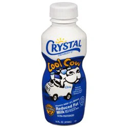 Crystal Creamery Crystal Cool Cow 2% Reduced Fat Milk - 14 fl oz