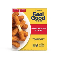 Feel Good Foods Gluten Free Mozzarella Sticks - 8oz