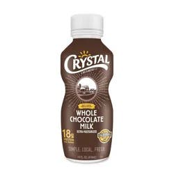 Crystal Creamery Crystal Cool Cow Whole Vitamin D Chocolate Milk - 14 fl oz