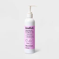 Salmon Oil Blend Dog Supplement - 8 fl oz - Kindfull™