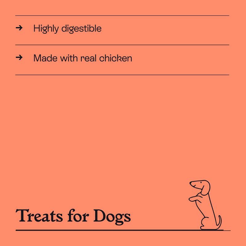 slide 4 of 7, Rawhide-Free Chicken Recipe Stick Dog Treat - 3.5oz/10ct - Kindfull™, 10 ct; 3.5 oz