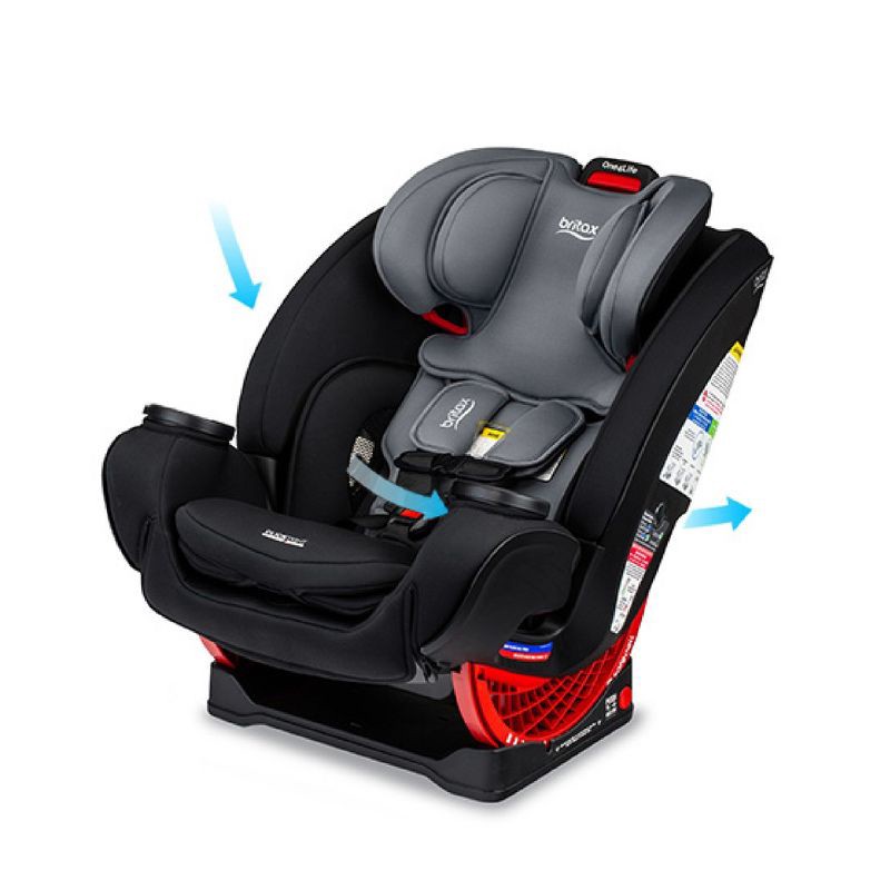 slide 4 of 26, Britax One4Life Click Tight All-In-One Convertible Car Seat - Graphite Onyx, 1 ct