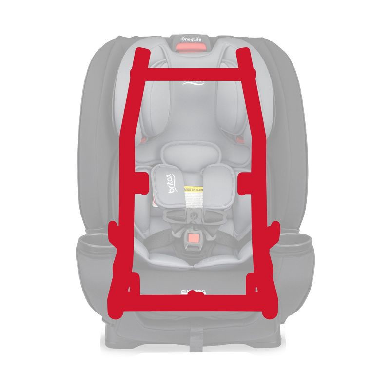 slide 25 of 26, Britax One4Life Click Tight All-In-One Convertible Car Seat - Graphite Onyx, 1 ct