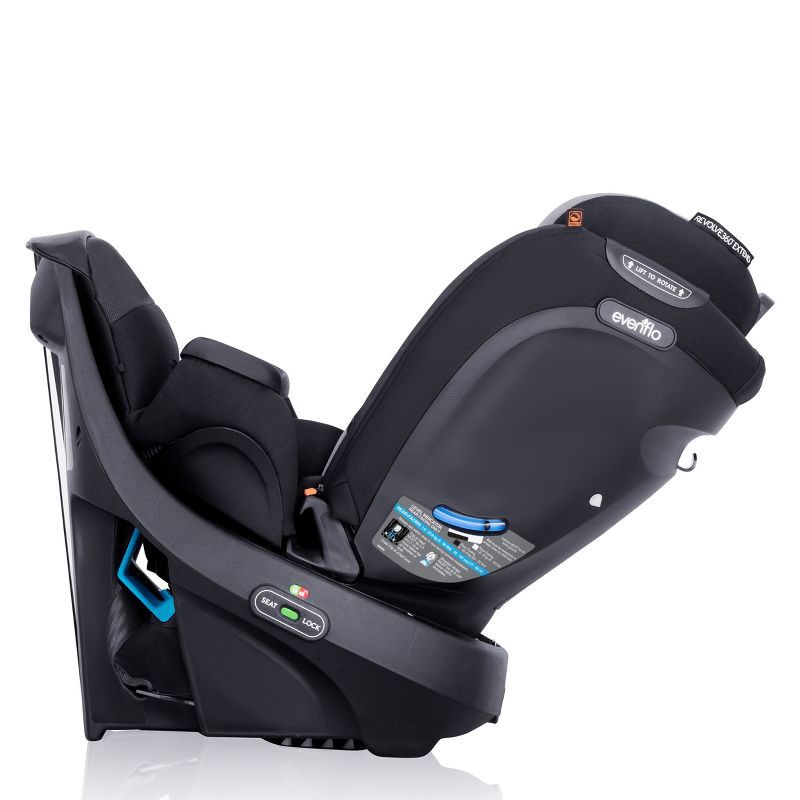slide 10 of 31, Evenflo Revolve 360 Extend All-in-One Rotating Convertible Car Seat with Quick Clean Cover, 1 ct