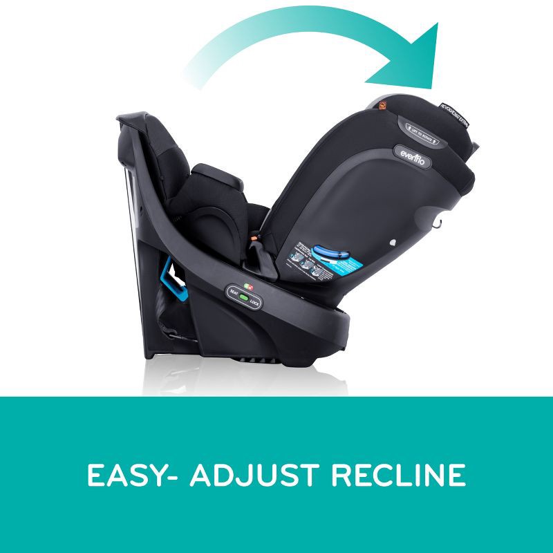 slide 30 of 31, Evenflo Revolve 360 Extend All-in-One Rotating Convertible Car Seat with Quick Clean Cover, 1 ct