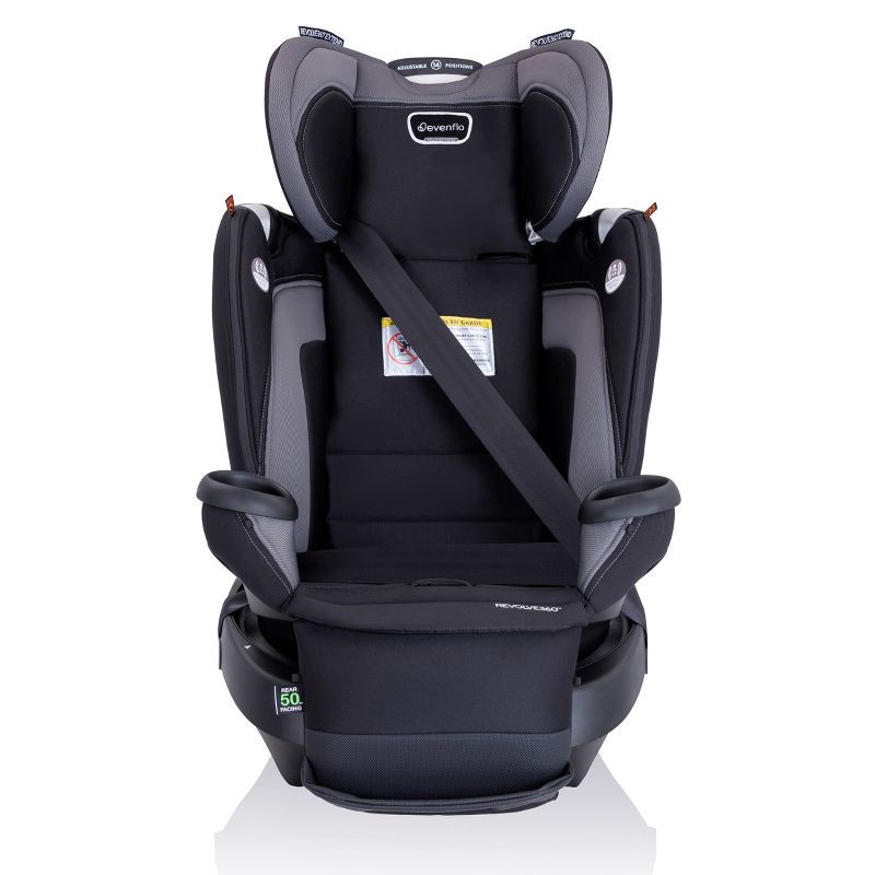 slide 31 of 31, Evenflo Revolve 360 Extend All-in-One Rotating Convertible Car Seat with Quick Clean Cover, 1 ct