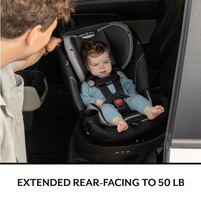 slide 6 of 32, Evenflo Revolve 360 Slim 2-in-1 Rotating Convertible Car Seat, 1 ct
