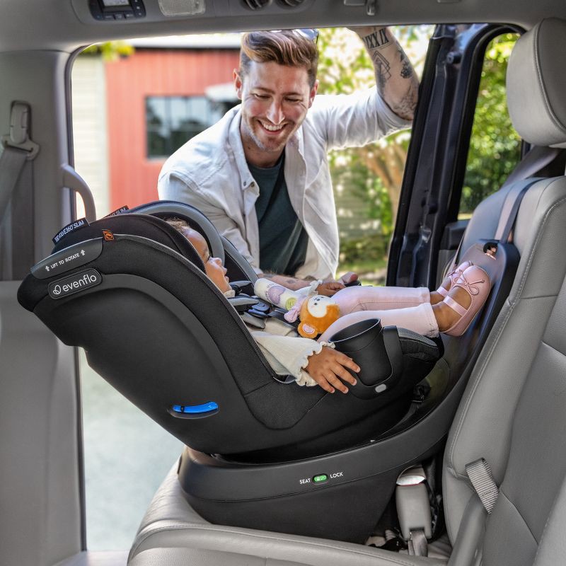 slide 22 of 32, Evenflo Revolve 360 Slim 2-in-1 Rotating Convertible Car Seat, 1 ct
