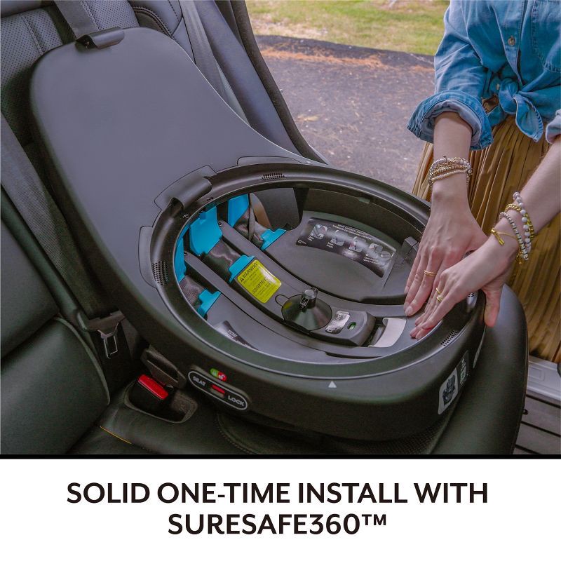 slide 21 of 32, Evenflo Revolve 360 Slim 2-in-1 Rotating Convertible Car Seat, 1 ct