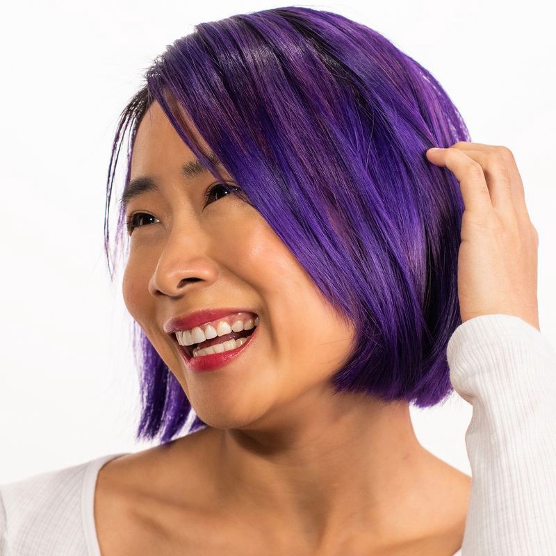 slide 5 of 8, Not Your Mother's Love for Hue Semi-Permanent Hair Color Cream - Violet Vibes - 4.5 fl oz, 4.5 fl oz