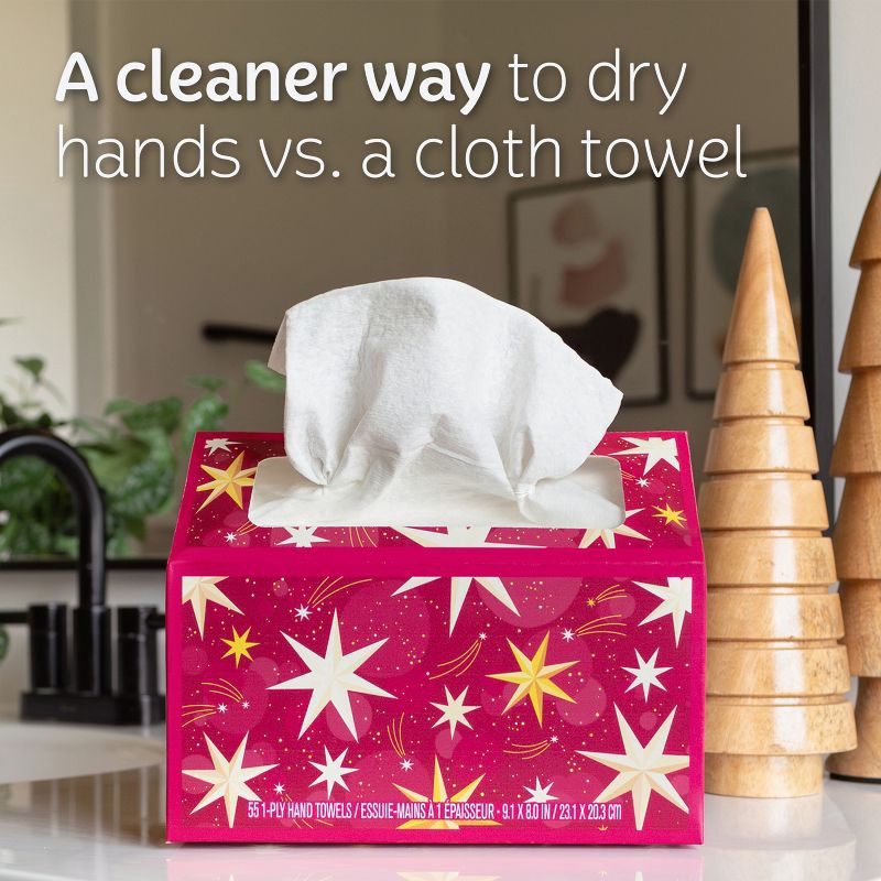 slide 3 of 6, Kleenex Winter Hand Paper Towels - 55ct, 55 ct
