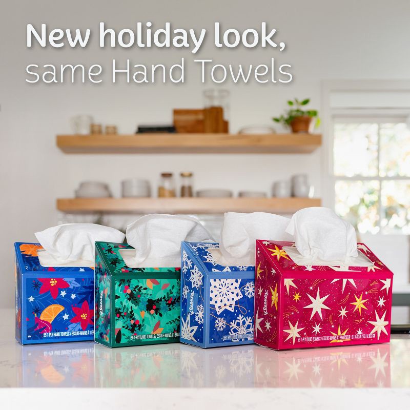 slide 5 of 6, Kleenex Winter Hand Paper Towels - 55ct, 55 ct