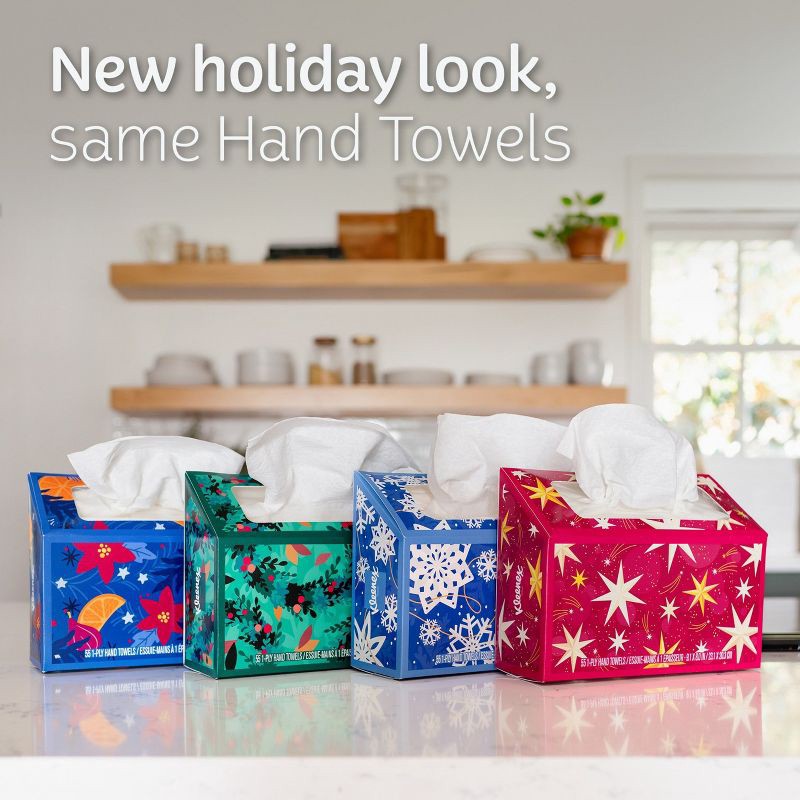 slide 6 of 6, Kleenex Winter Hand Paper Towels - 55ct, 55 ct