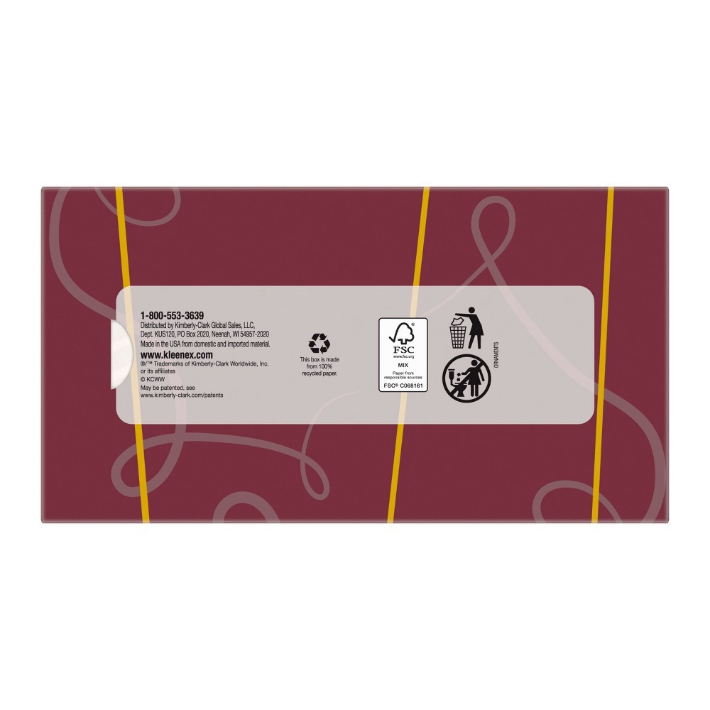 slide 7 of 13, Kleenex Holiday Ultra Soft Facial Tissue - 4pk/120ct, 4 pk; 120 ct