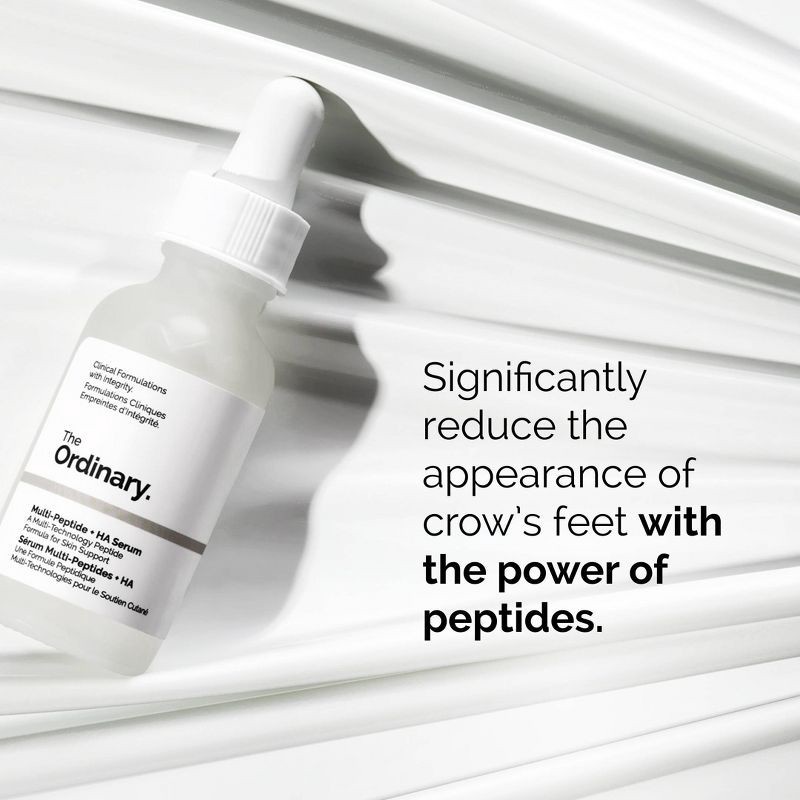 slide 4 of 7, The Ordinary Multi-Peptide + Hyaluronic Acid Serum for Firmness and Elasticity- 1fl oz - Ulta Beauty, 1 fl oz