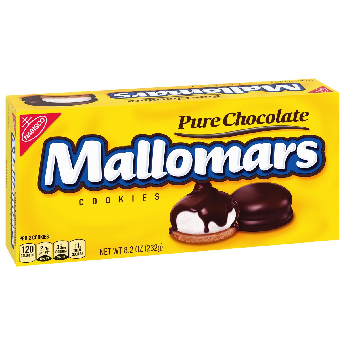 slide 8 of 9, Mallomars Pure Chocolate Cookies, 8.2 oz, 8.2 oz