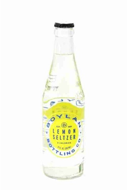 slide 1 of 1, Boylan Lemon Seltzer Water, 4 ct