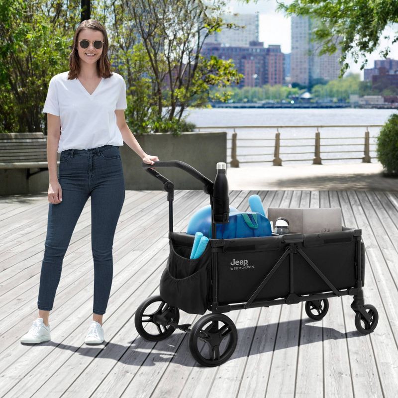 Jeep Evolve Stroller Wagon by Delta Children Black 1 ct Shipt