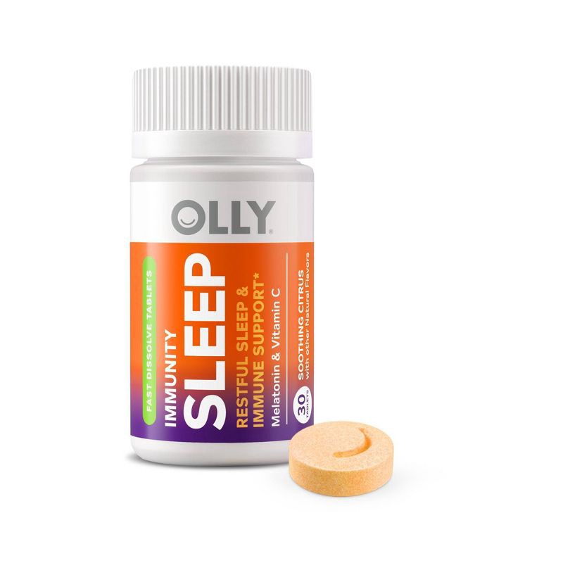 slide 1 of 1, OLLY Immunity Sleep Fast Dissolve Vegan Tablets - 30ct, 30 ct