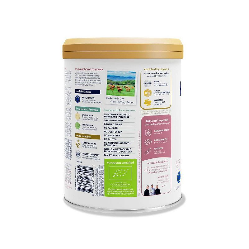 slide 2 of 9, Kendamil Organic Infant Formula Powder - 28.2oz, 28.2 oz
