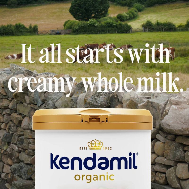 slide 4 of 9, Kendamil Organic Infant Formula Powder - 28.2oz, 28.2 oz