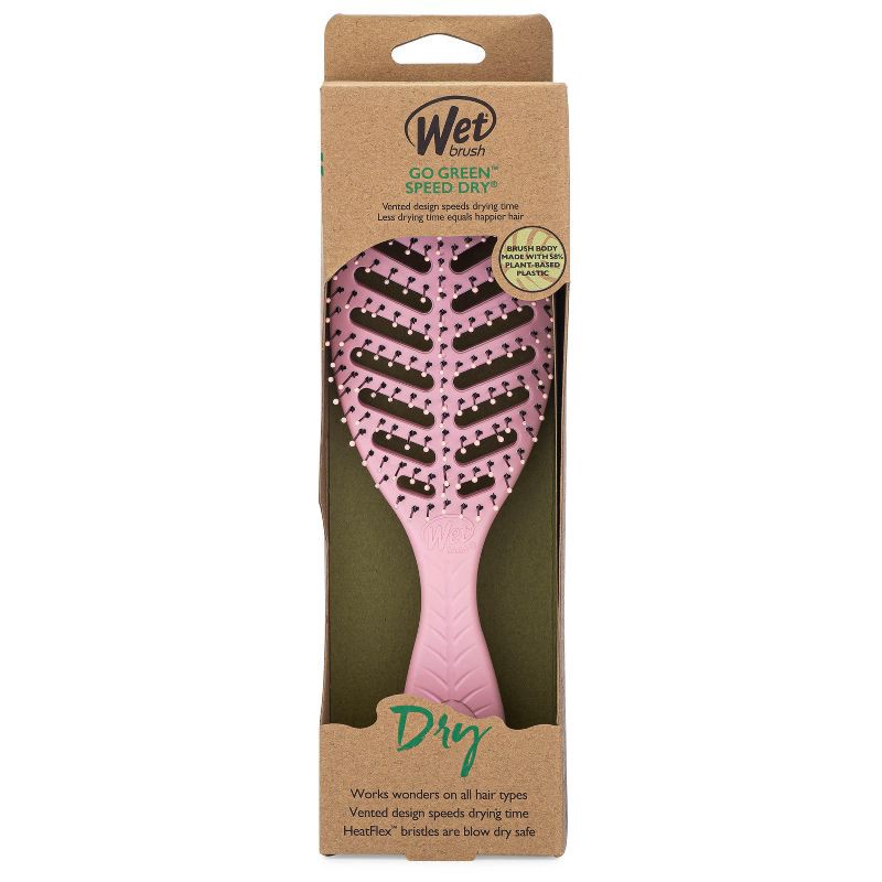 slide 5 of 6, Wet Brush Go Green Speed Dry Hair Brush - Pink, 1 ct