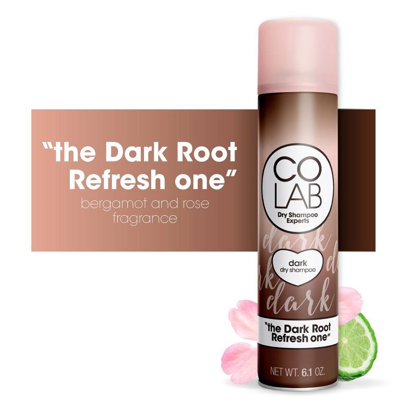slide 2 of 7, COLAB Dark Brown Color Corrector Dry Shampoo - 6.1oz, 6.1 oz