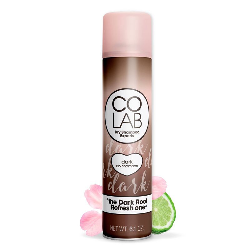 slide 1 of 7, COLAB Dark Brown Color Corrector Dry Shampoo - 6.1oz, 6.1 oz