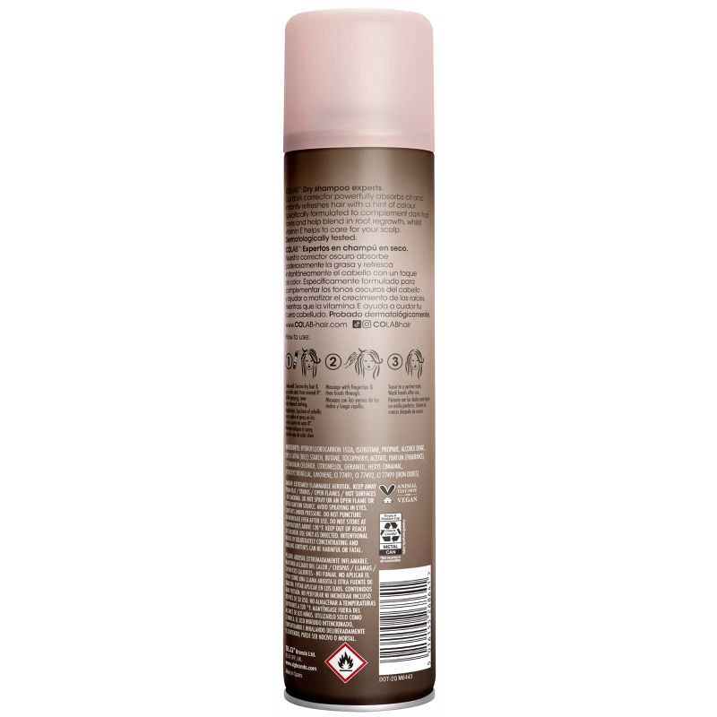 slide 7 of 7, COLAB Dark Brown Color Corrector Dry Shampoo - 6.1oz, 6.1 oz