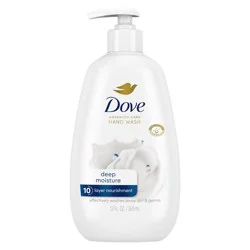 Dove Beauty Advanced Care Hand Wash - Deep Moisture - Scented - 12 fl oz: Paraben-Free, Sulfate-Free, Vegan, Gel Form