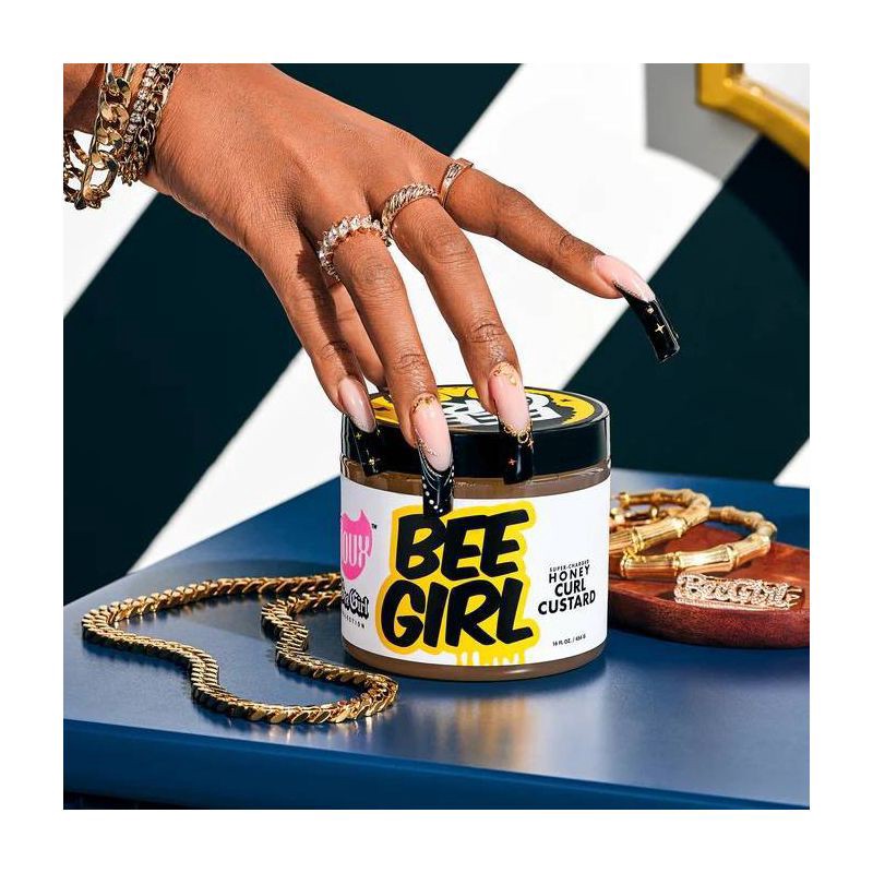 slide 5 of 8, The Doux Bee-Girl Honey Curl Custard - 16 fl oz, 16 fl oz