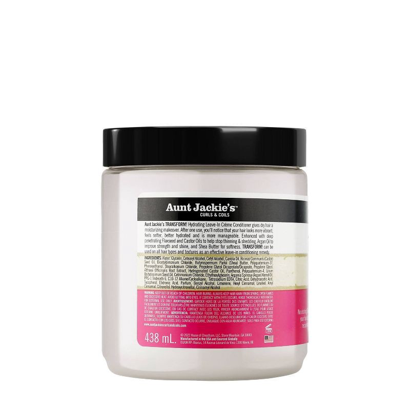 slide 3 of 9, Aunt Jackie's Transform Hydrating Leave In Conditioner - 15 fl oz, 15 fl oz