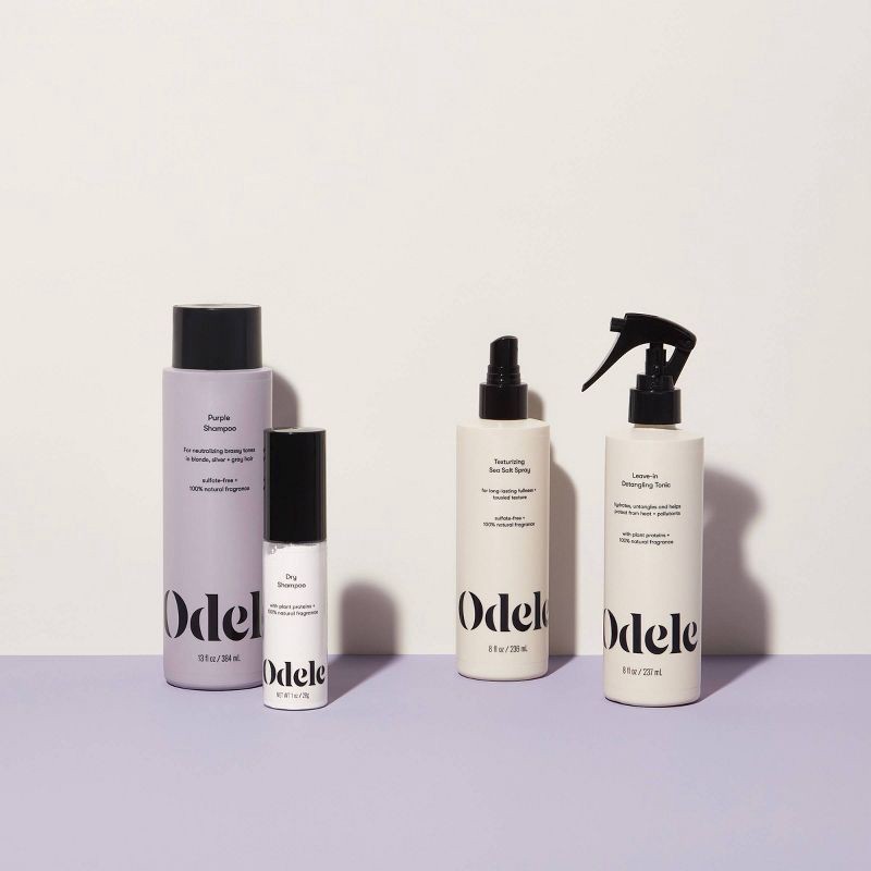 slide 6 of 6, Odele Purple Shampoo for Blonde, Silver + Gray Hair - 13 fl oz, 13 fl oz