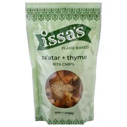 Issa's Za'atar + Thyme Pita Chips 6 oz