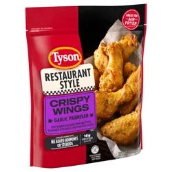 Tyson Frozen Garlic Parmesan Crispy Wings, 16 oz
