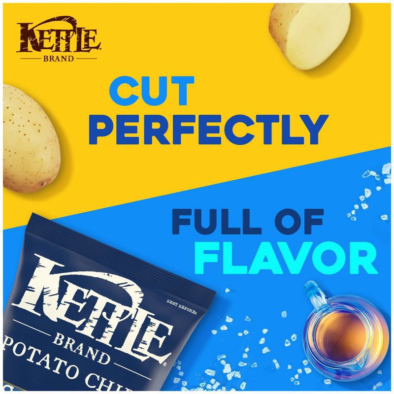 slide 2 of 10, Kettle Brand Sea Salt and Vinegar Kettle Potato Chips - 7.5oz, 7.5 oz