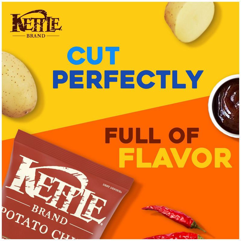 slide 3 of 7, Kettle Brand Backyard Barbeque Kettle Potato Chips - 7.5oz, 7.5 oz