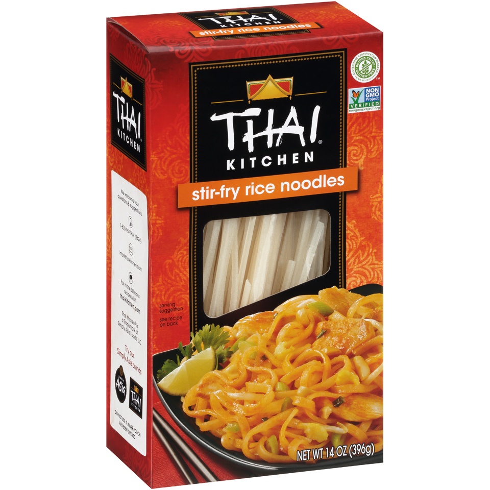 slide 2 of 2, Thai Kitchen Gluten Free Stir Fry Rice Noodles - 14oz, 