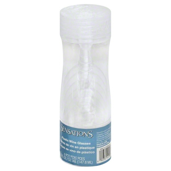 slide 1 of 1, Sensations Wine Glass, 5 fl oz