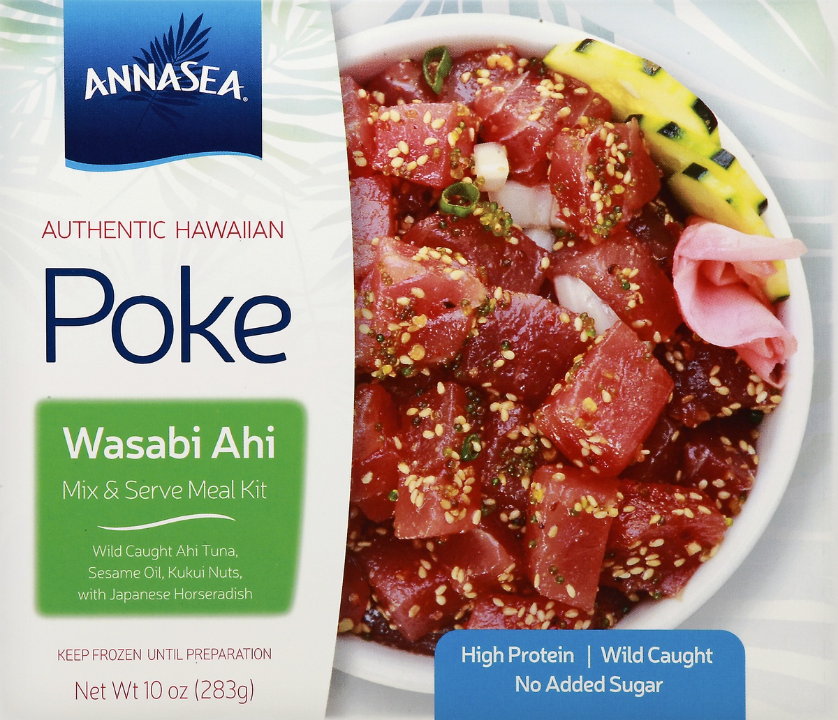 slide 6 of 9, AnnaSea Hawaiian Style Wasabi Ahi Poke Bowl, 