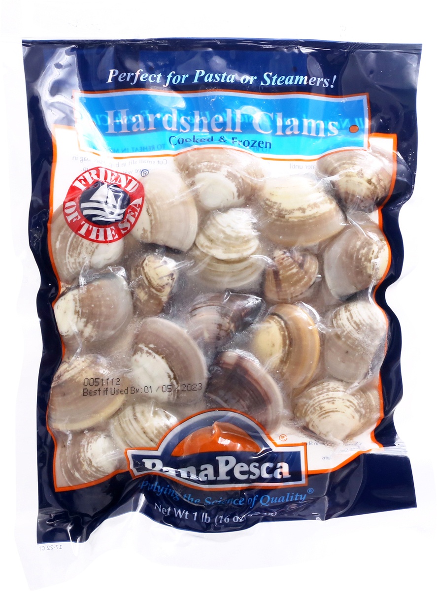 slide 6 of 9, Panapesca Hardshell Clams 1 lb Package, per lb