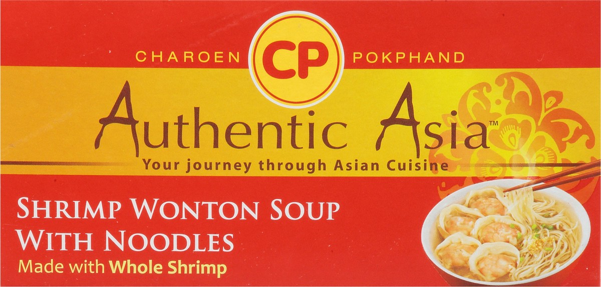 slide 9 of 9, Authentic Asia Shrimp Wonton Soup with Noodles 9.1 Oz. (Frozen), 