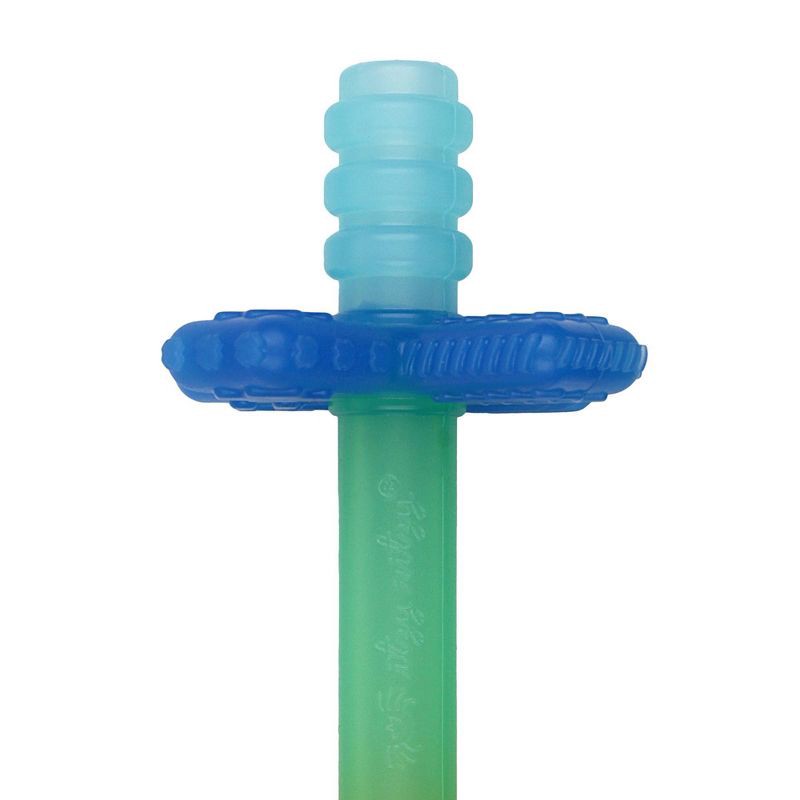 slide 9 of 12, Itzy Ritzy Teensy Tubes Rattle and Teether - Blue and Red, 1 ct