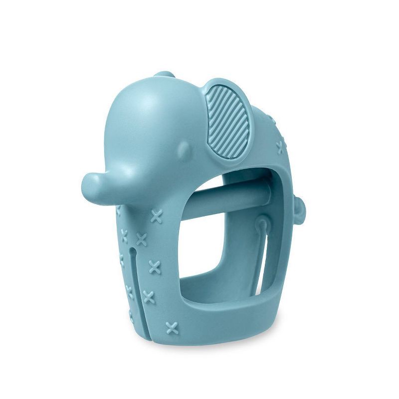 slide 4 of 7, Itzy Ritzy Bitzy Grip Teether - Elephant, 1 ct