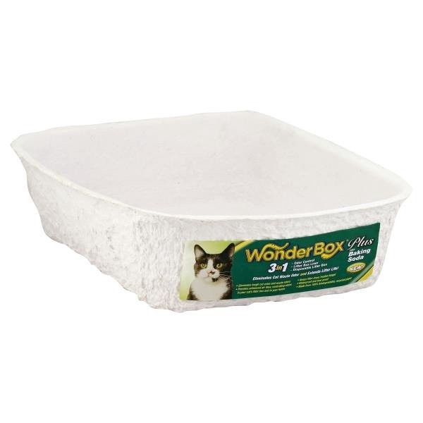 slide 1 of 4, WonderBox Plus Cat Litter Box, 1 ct