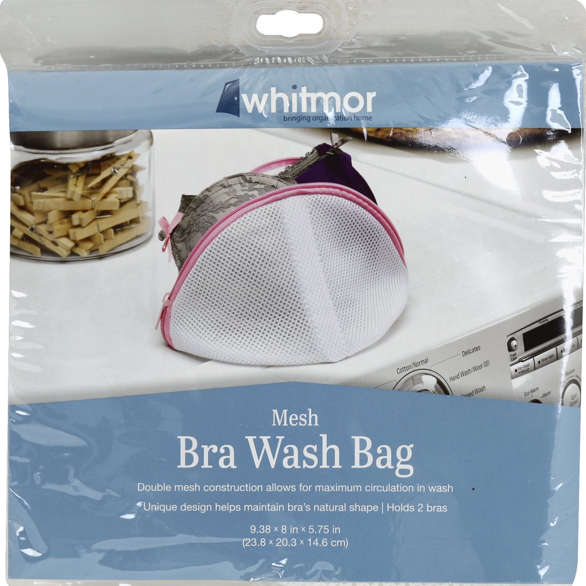 slide 2 of 2, Whitmor Bra Wash Bag, 1 ct