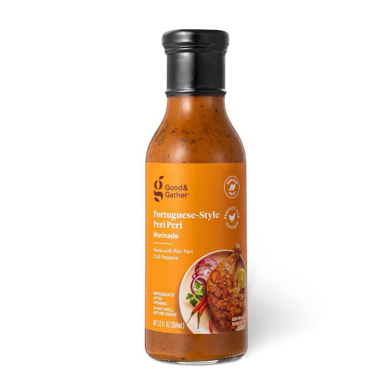 slide 1 of 3, Peri Peri Marinade - 12oz - Good & Gather™, 12 oz