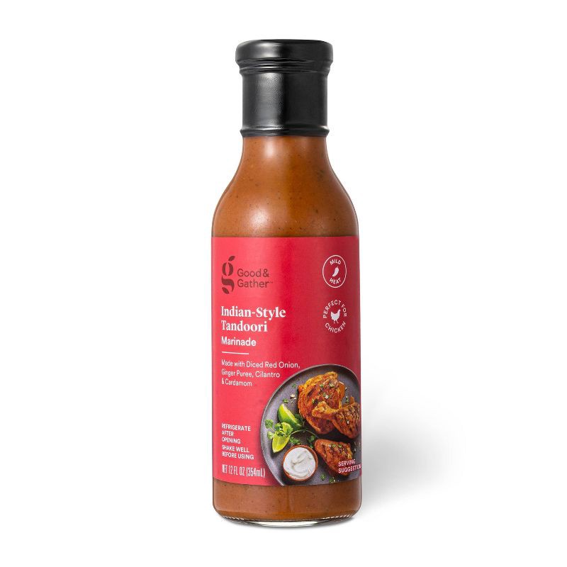 slide 1 of 3, Tandoori Marinade - 12oz - Good & Gather™, 12 oz